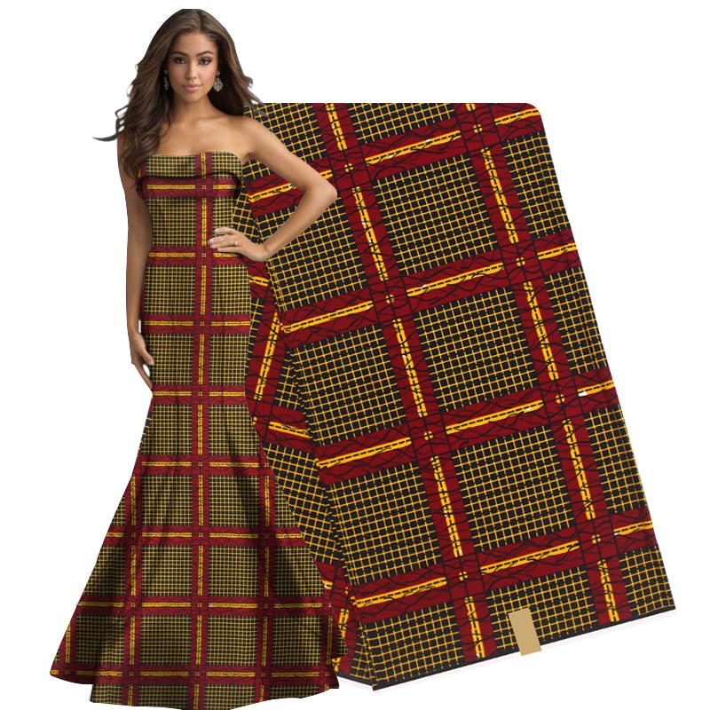 Cotton Printing Batik Fabric African Digital Printing Fashion Women's Fabric African Wax Fabric