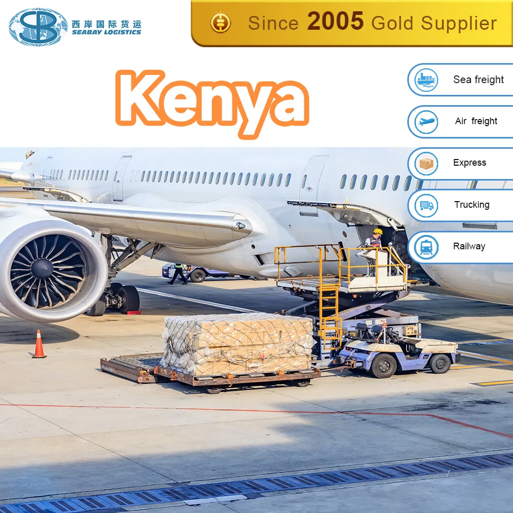 Reliable and Fast air freight shipping agent cost to Kenya from China