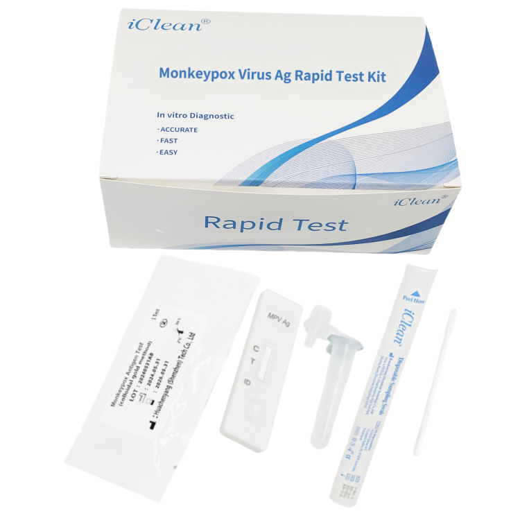 Iclean Monkey Pox Antigen Home Detection Of Monkeypox China Assay Kit Rapid Test