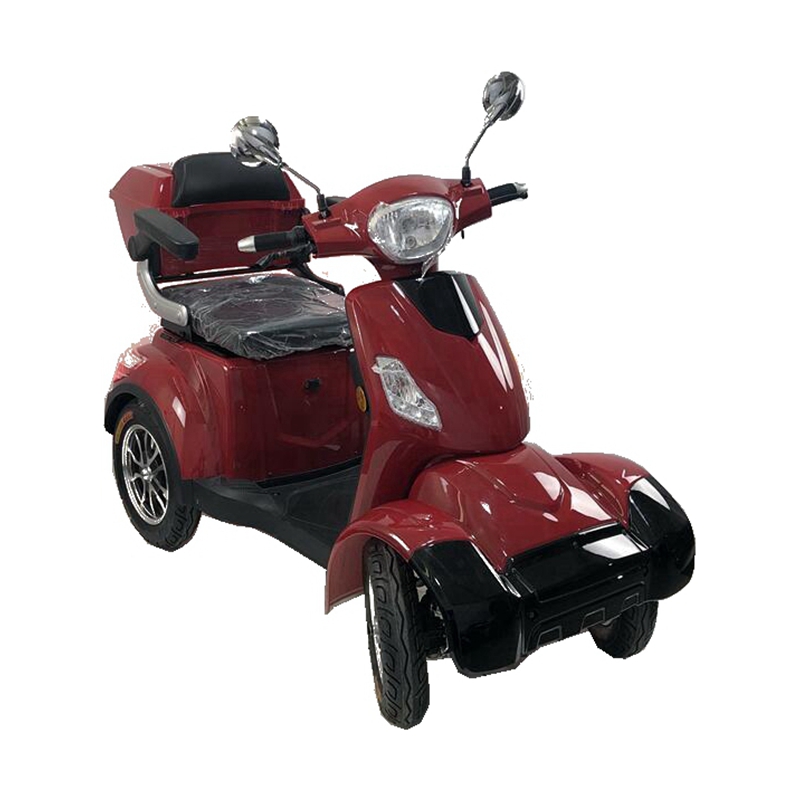 4 wheel mobility electric handicapped scooter with chair for disabled