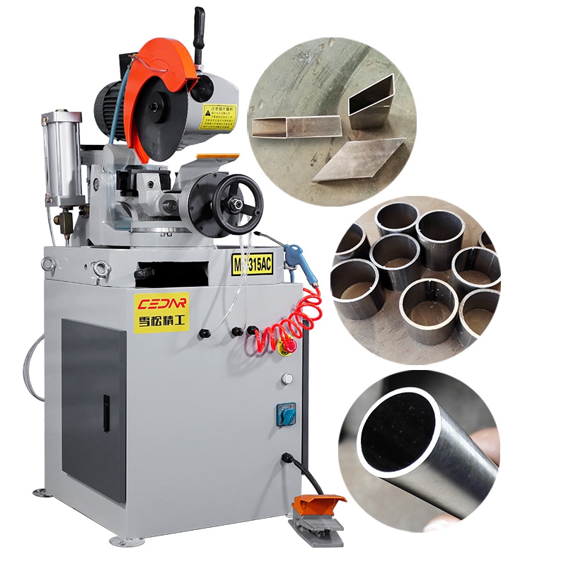 shigan MC-315AC 90 degree iron pipe cutting cutting machine Adjustable cutting angle