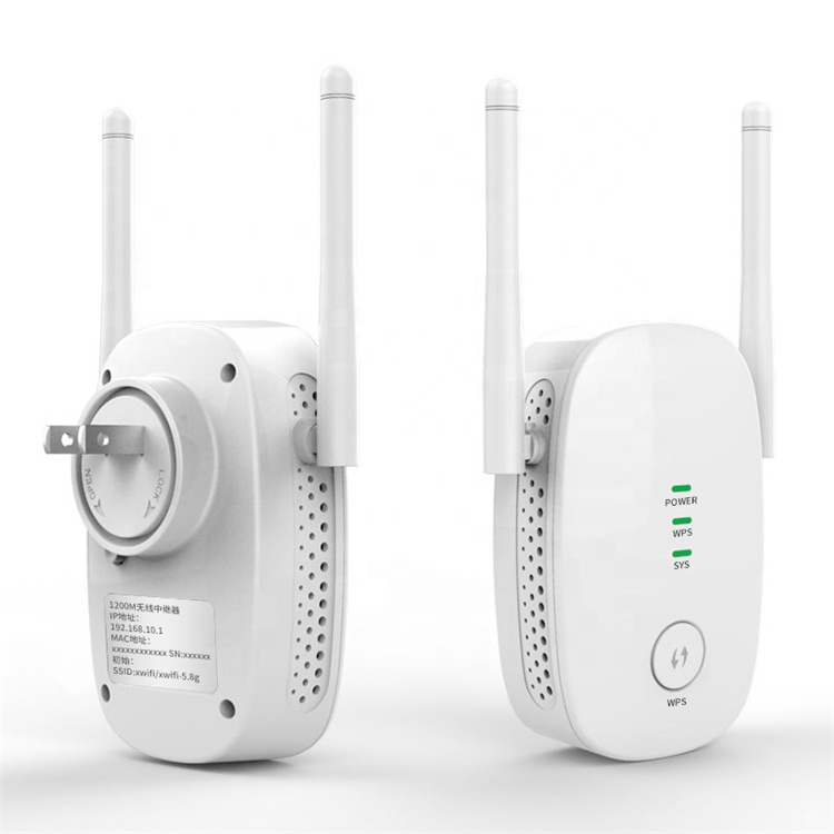 1200 Мбит/с беспроводной Wifi усилитель сигнала расширитель Wi-Fi маршрутизатор Wi Fi Ретранслятор для дома/офиса/ресторана/кофе/Студия Б/у