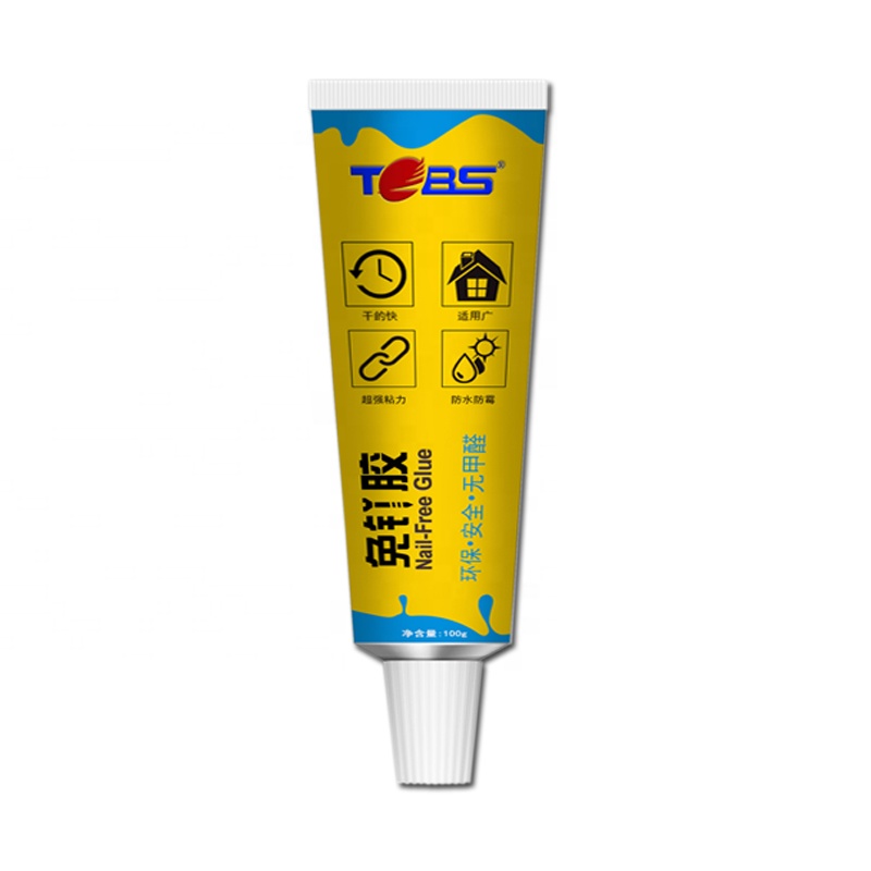 Environmental Friendly Strong Adhesion Waterproof Nail-free Glue 100g