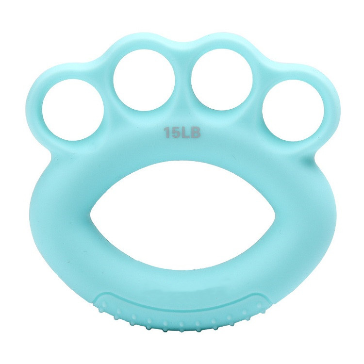 Eco Friendly Durable Portable Silicone hand Grip Ring Finger Strengthener