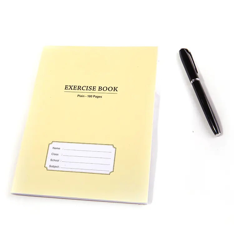 Hardcover saddle stitching a5 size soft cover cheap custom notebook for business and school