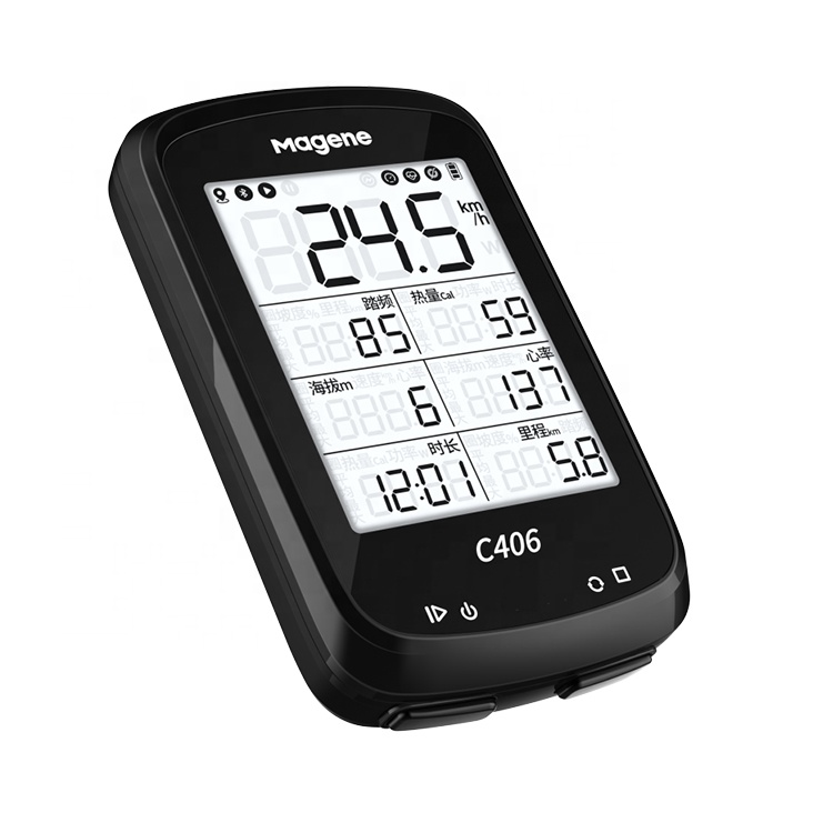 Large Screen Wireless Rainproof Speed meter Economical GPS Mountain Bicycle Cycling Bike Computer for Speed Heart Rate Sensor