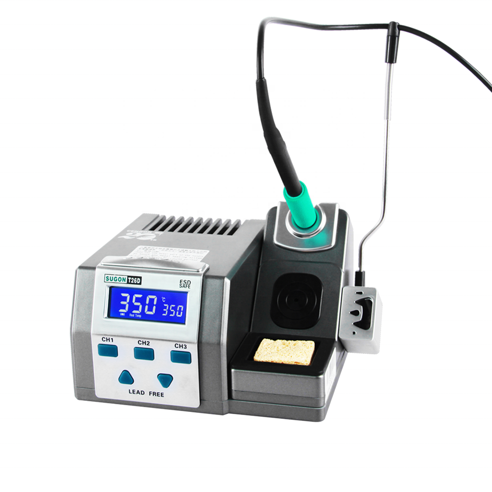 Stock Sugon T26D Desoldering Two seconds to melt the tin Heat up immediately Soldering Station For Phone Repair