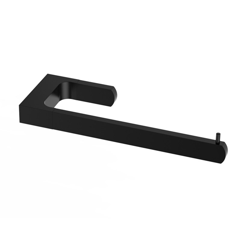 Luxury Black Brass Hotel Washroom Toilet Accessory Bathroom Accessories Set