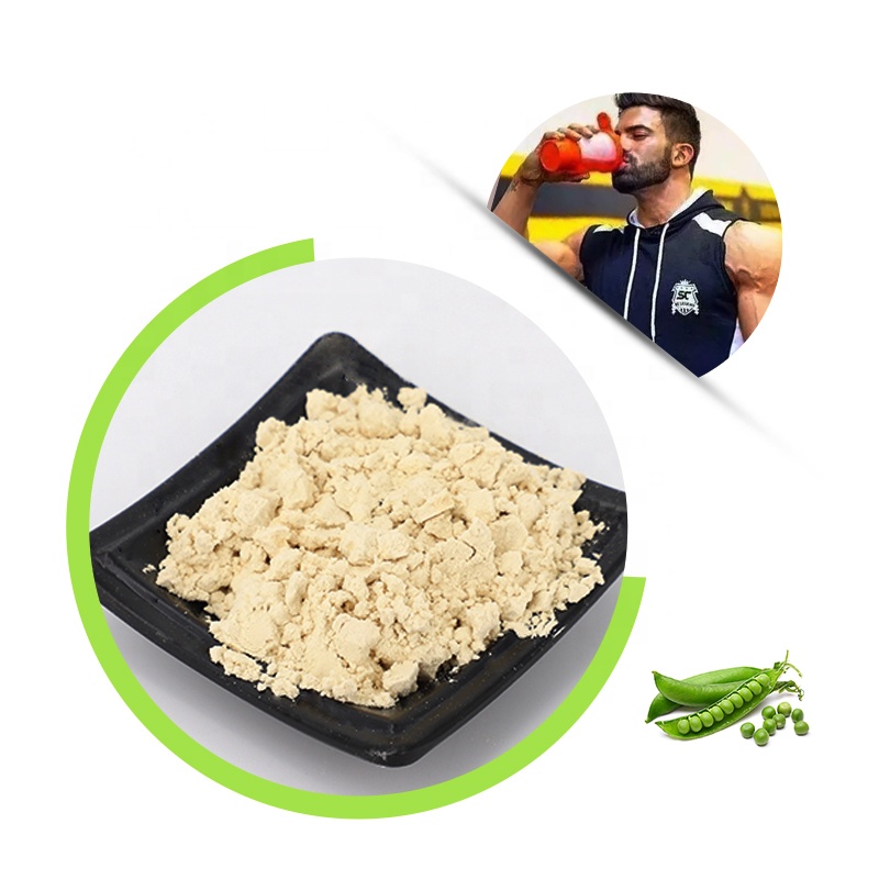 Health raw Material pea protein in stock high quality pea protein powder used in milk bulk pea protein 80% for muscle building
