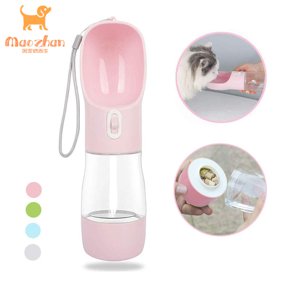 MZ-PB003 бутылка для воды для прогулок с собакой, дозатор воды для домашних животных, модная Антибактериальная портативная бутылка для воды для путешествий с собакой, кошкой