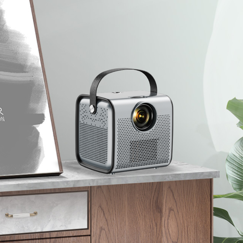 Mini LCD Home cinema video beamer support 4k 720P portable with cell phone screen projector