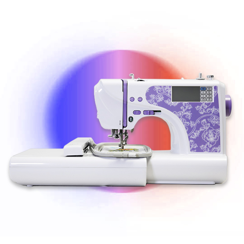 Mini hand Single needle household computerized embroidery sewing machine