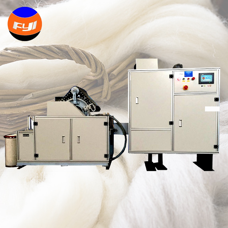 High quality easy operation industrial wool fiber carding machine polyester machine