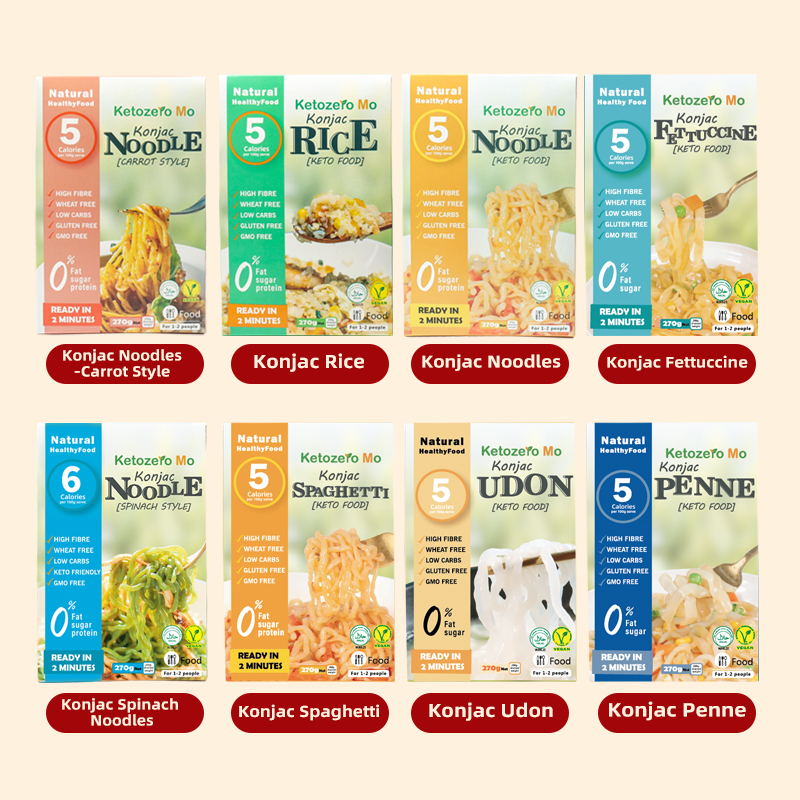 Halal Oem Keto Foods Factory Save Time Ready To Eat Diabetic Low Carb Spinach Instant Pasta Ramen