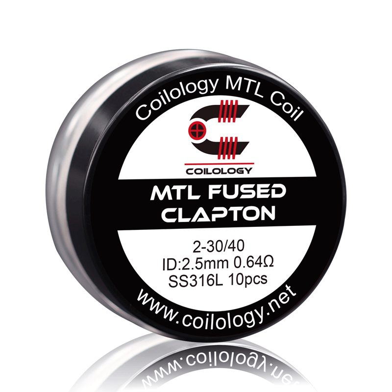 Хит продаж 2021 года! Coilology MTL Fused Clapton