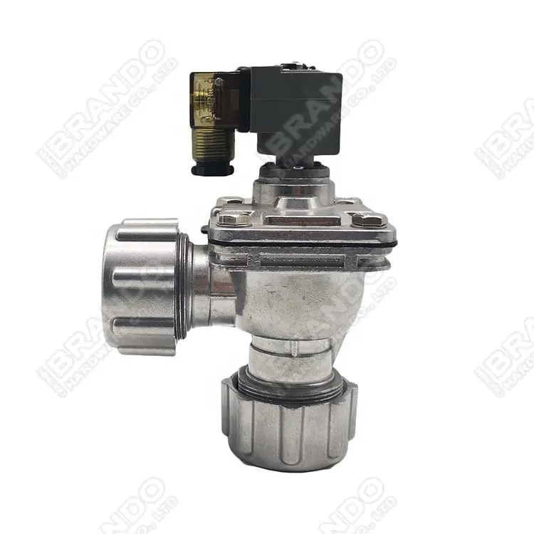 AC220V DC24V 1'' Inch DN25 Aluminum ADC12 Body CA25DD Dust Collector Pulse Jet Valve With Dresser Nut