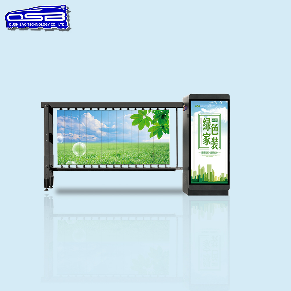 Factory wholesale parking lot Toll collection system Fence block cars rod Easy assembly Advertising barrier