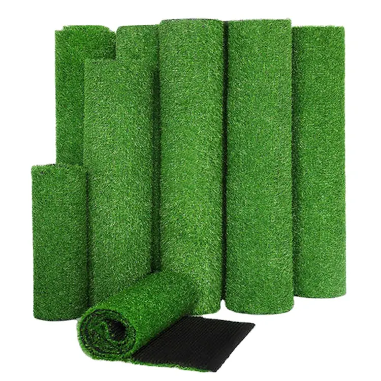 UNI a Grade 6mm 7mm 8mm Wallpaper Landscape Artificial Turf Grass Synthetic cesped-artificial