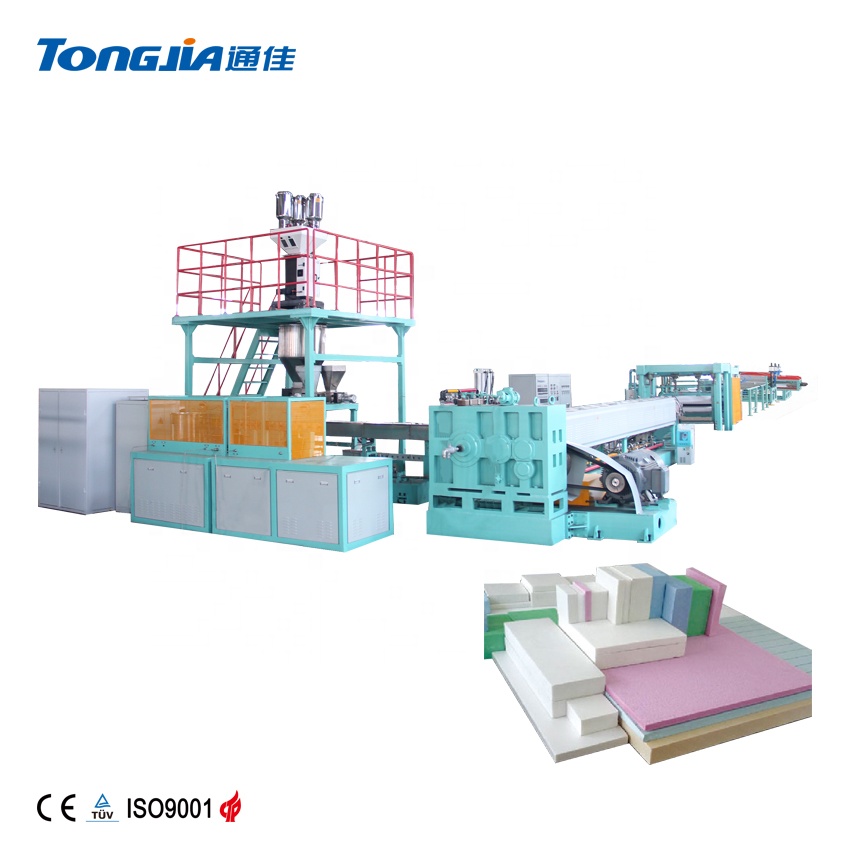 Tongjia JG-XPS 100% CO2 XPS пеноизоляционная доска машина