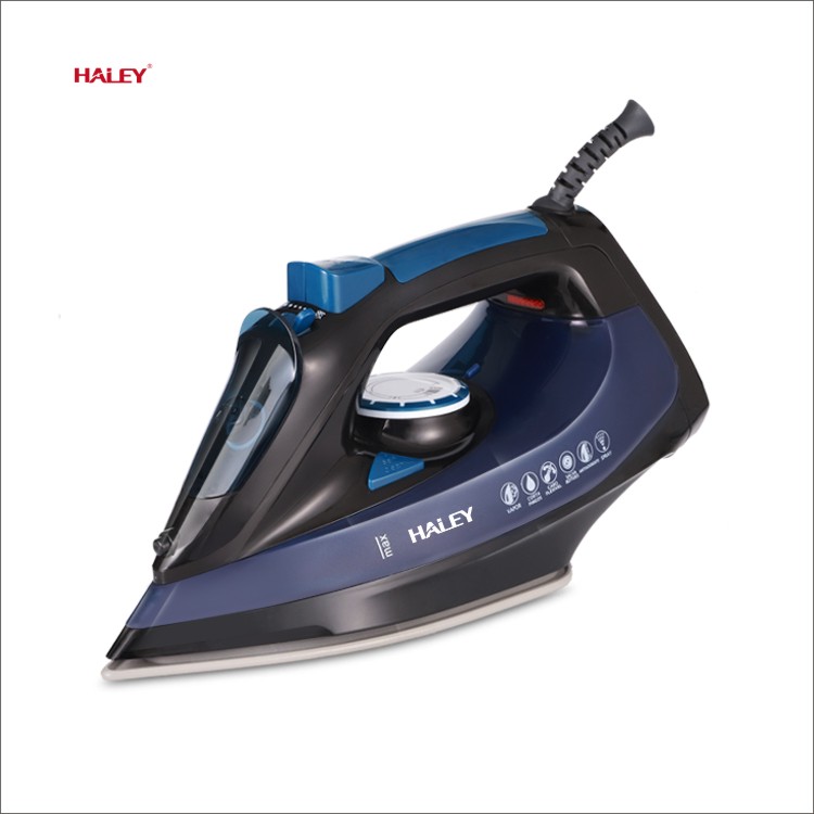Бытовая техника HALEY, 2200 Вт, керамическая подошва, увлажнение, Электрический паровой утюг для одежды с резервуаром для воды 350 мл