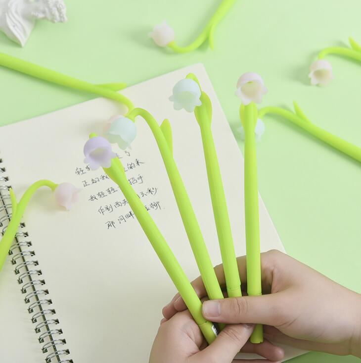 Мягкая гелевая чернильная ручка, меняющая цвет, дизайн Convallaria