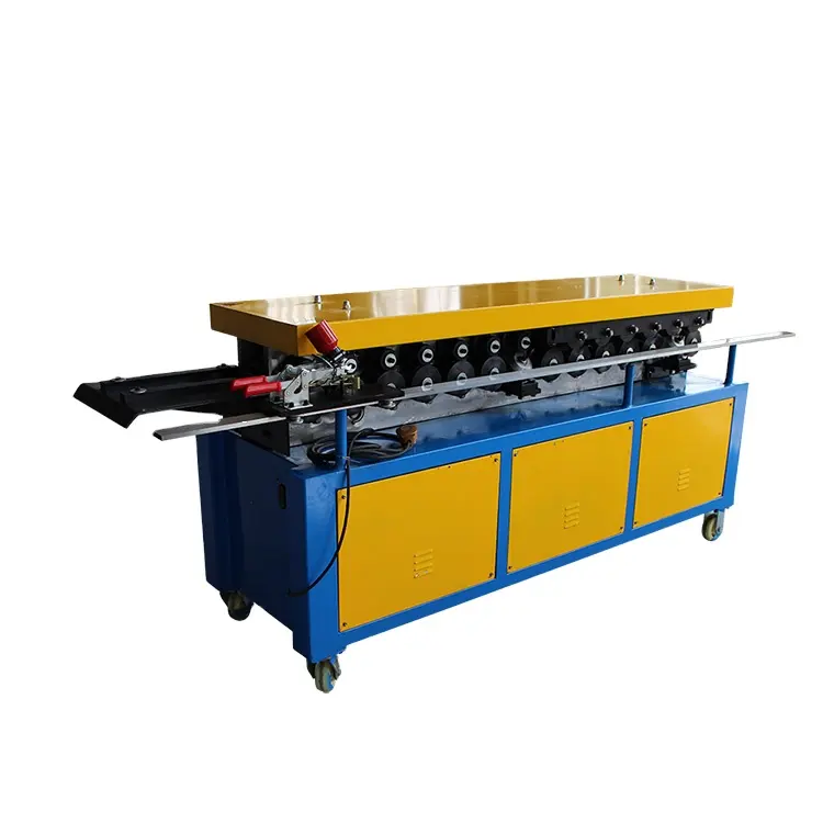 Hot factory direct sale low price TDC duct flange rolling machine HVAC air duct tdf flange forming machine
