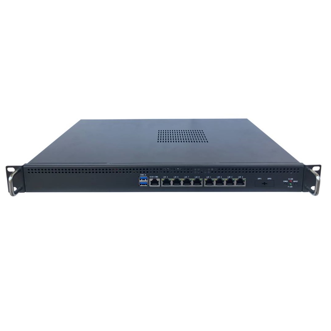 Intel core i3 i5 i7 процесс 8 Ethernet LAN порт сетевой безопасности брандмауэр маршрутизатор 1U Rackmount Serversupport 2 SFP оптический порт