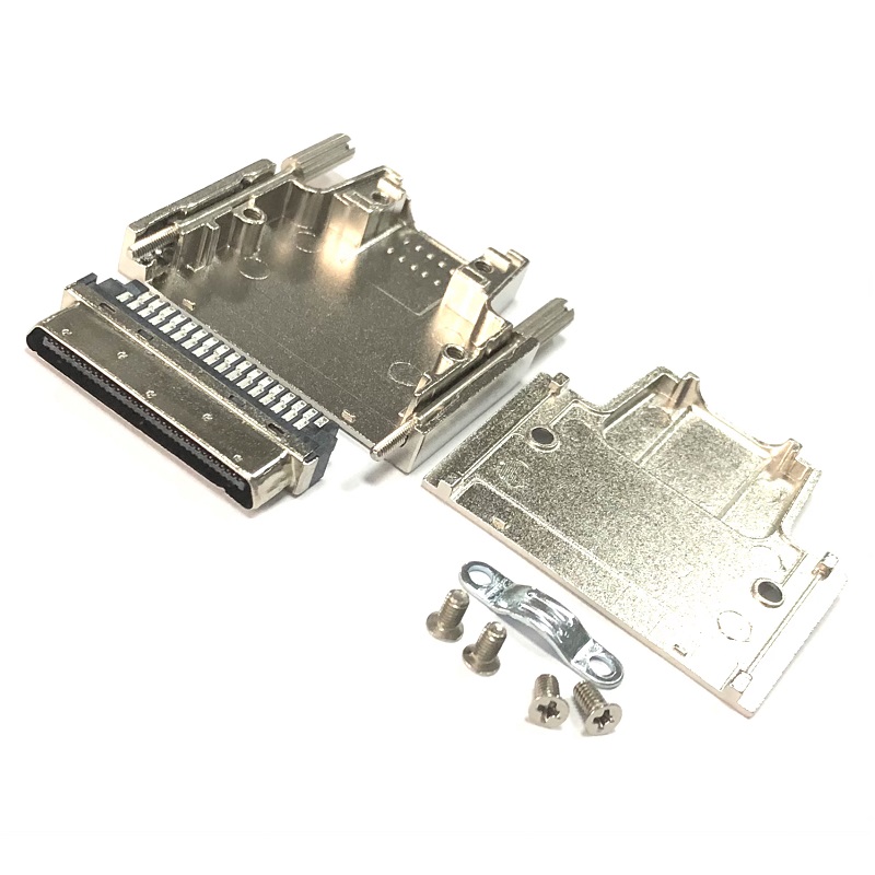 SCSI VHDCI 68Pin разъем шаг = 0,8 мм Тип припоя