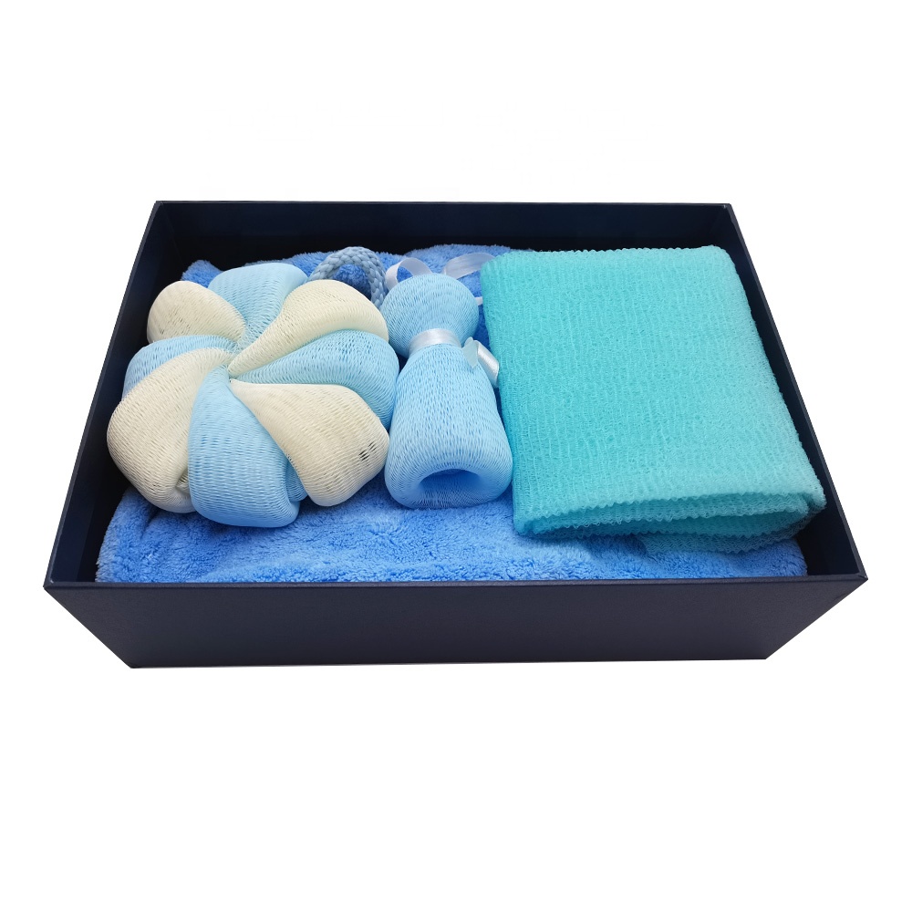Luxurious 4 Pieces Bath & Body Work Set For Women,Home Spa Gift Sets