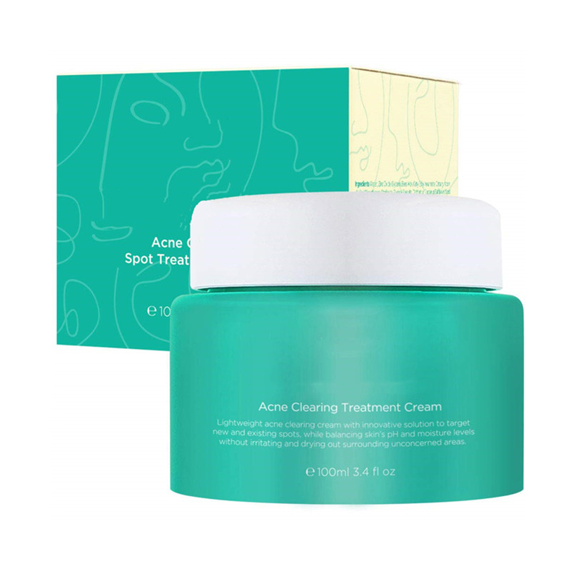 Private Label Natural Moisturizing Whitening Lightweight Face Anti Acne Cream