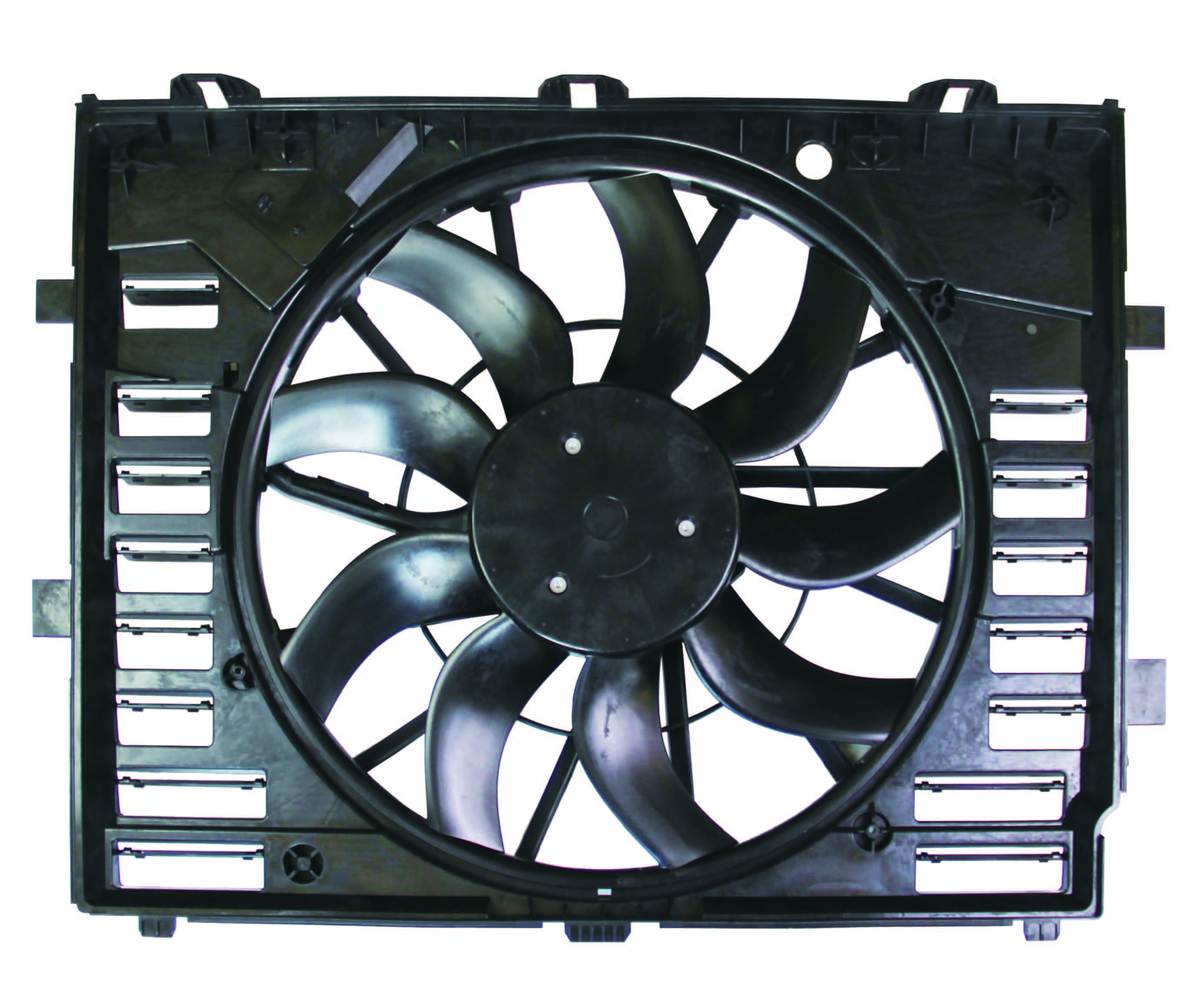17417618787 17418642161 17418617103 Electric Radiator Condenser Cooling Fan Motor 600 Watt 2012-2016 for 5ER F10 520i 528i