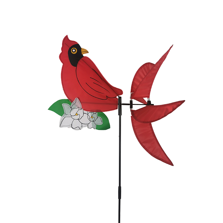 Cloth Flamingo Bird Factory Supply Attractive Price Novelty Plastic Windmill Toy For Kids