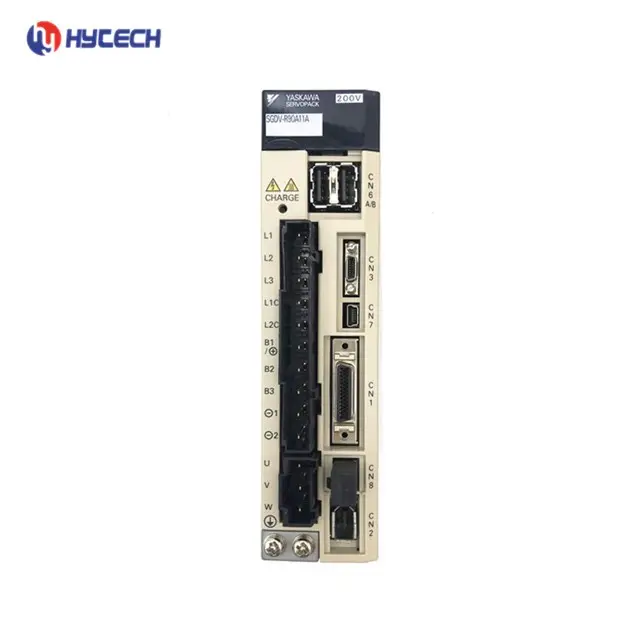 Hytech yaskawa сэрвопакк 200-230V 3AC 50/60Hz системой сервопривода цена; В продаже со скидкой; SGDV-2R8A01A сервопривод для Yaskawa