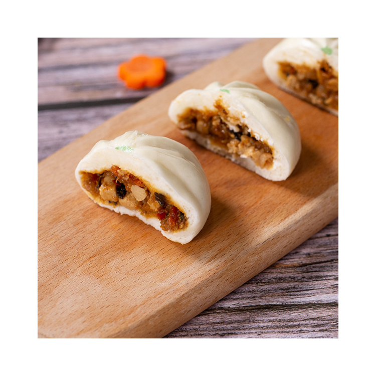 Китайская кухня, суп для завтрака Baozi, замороженные готовые булочки