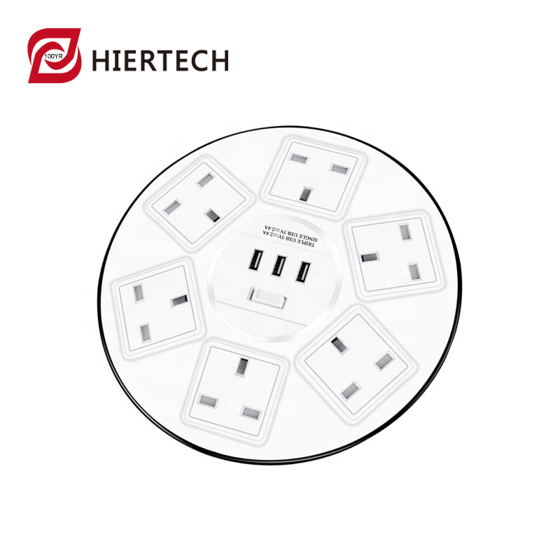 Умный сетевой фильтр с 6 розетками и 3 usb-портами