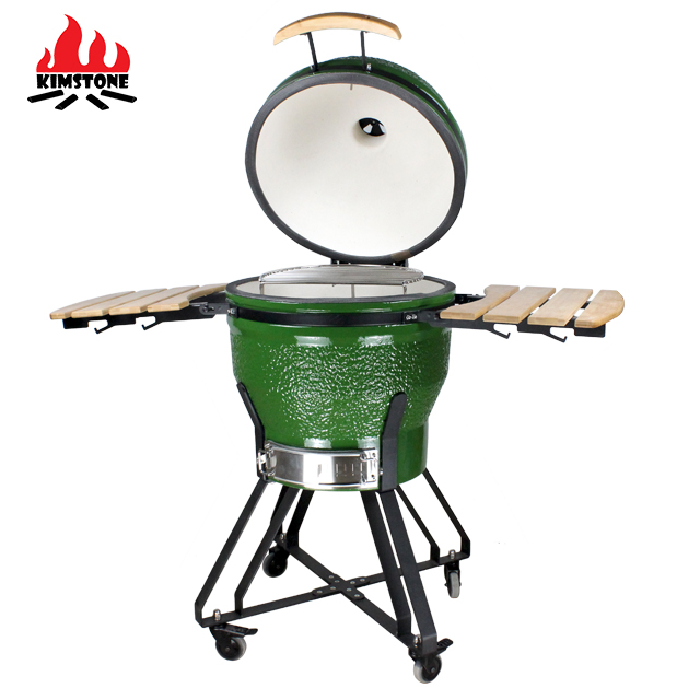 Новый стиль kamado плита Настольный барбекю гриль керамическая технология Kamado гриль 22 дюйма