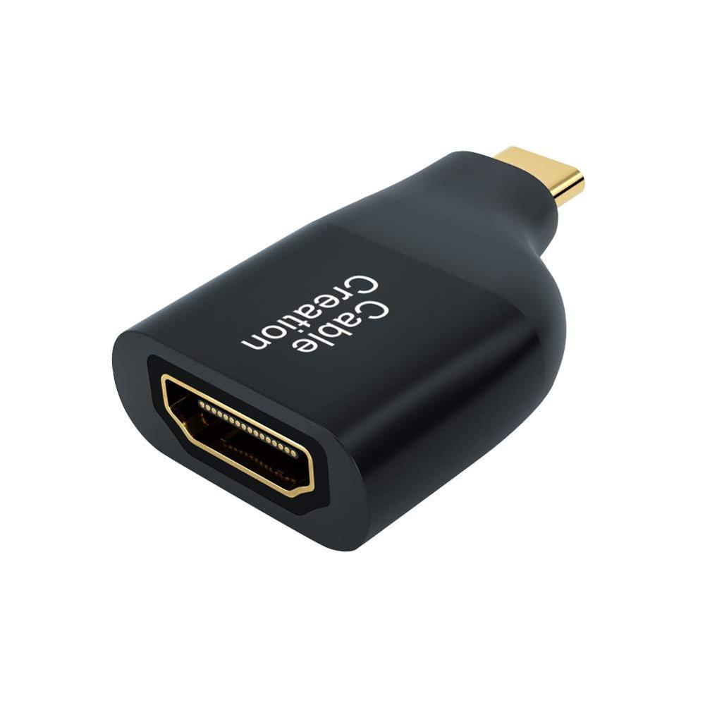 Кабель Портативный USB C папа к HDMI Женский адаптер, конвертер usb Тип c к hdmi