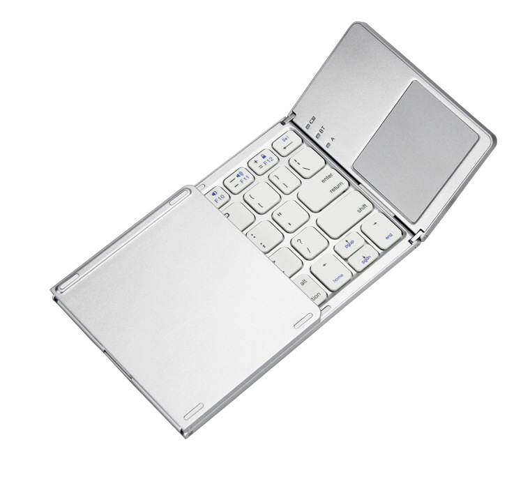 HOT 3 Level Foldable Blue Tooth TouchPad Keyboard for ipad iOs 13 Android Tablet Pc Mobile Phone Portable Keyboard