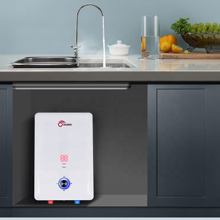 Оригинальный мгновенный безрезервуарный IPX4 220 В электрический водонагреватель, кухонный водонагреватель