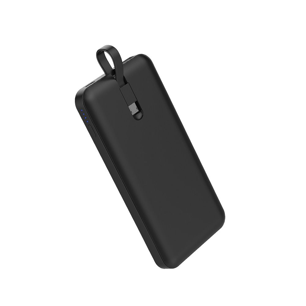 CE ROHS KC Сертифицированный 10000mah /10000mah мини внешний аккумулятор, с кабелем
