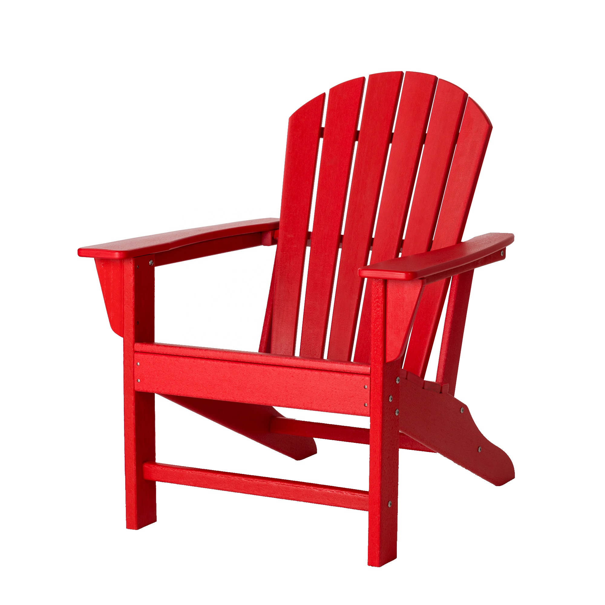 HDPE пластик/Смола классический открытый Adirondack стул для патио палубы сада