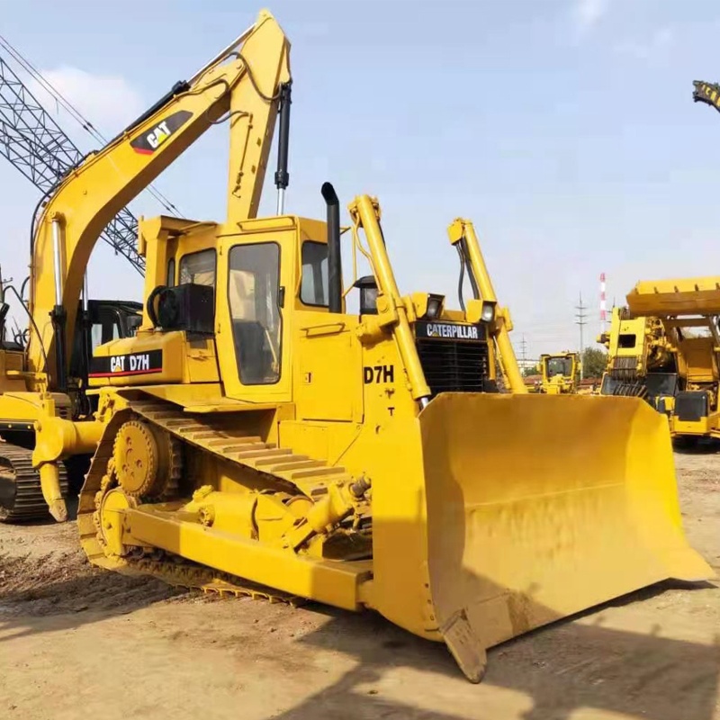 used second hand cat crawler d7h d7g d6r bulldozer for sale