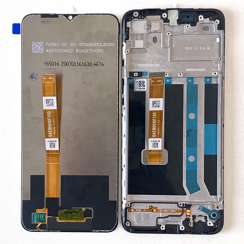 6,52 "Оригинальный ЖК-дисплей для Oppo A15 экран + сенсорная панель экран дигитайзер OPPO A15S CPH2185 ЖК-дисплей Замена