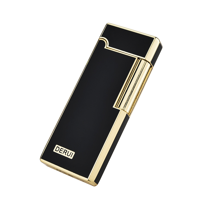 Boutique personalized inflatable open flame metal grinding wheel lighter can be customized logo
