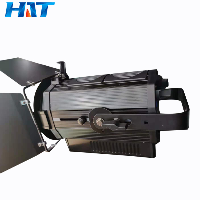 HAT 200W cob rgbw zoom Spotlight Narrow Beam Angle Square Led Frensel Spot Dmx Lighting Video Lighting cob rgbw zoom par light
