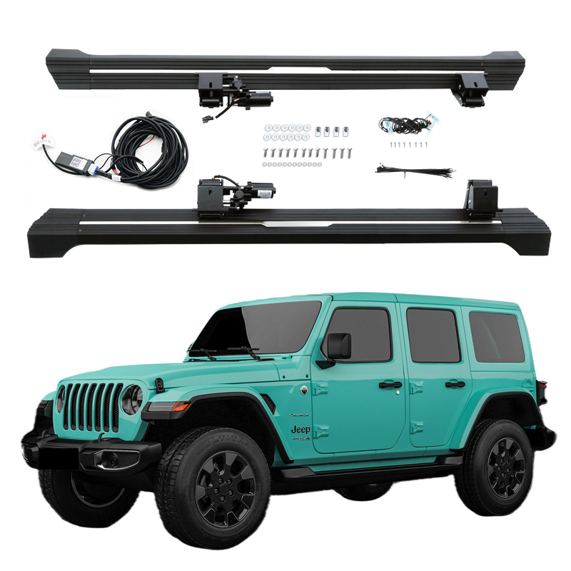 Автоматическая электрическая боковая подножка для Jeep Wrangler JL 4 door Sahara Rubicon 2018-2021