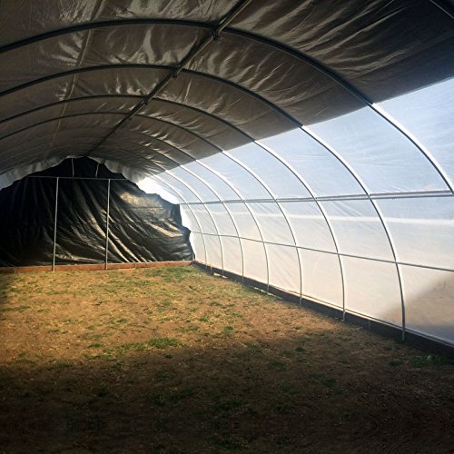 10ftx100ft панда пленка черно-белая отражающая полиэтиленовая пленка для теплицы
