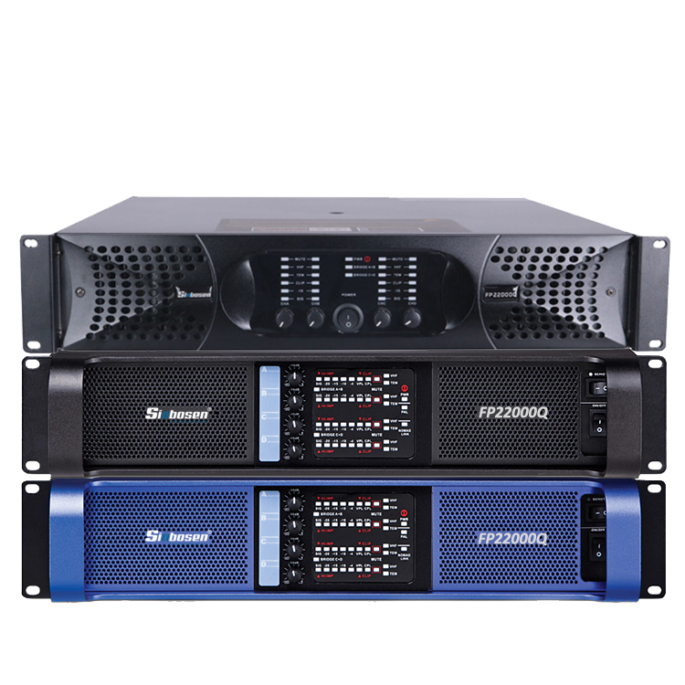 Sinbosen 4 канала PA Профессиональный усилитель сабвуфер FP22000Q 10000 Вт усилитель мощности