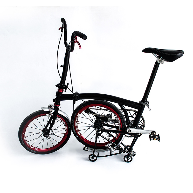 16 "Gr9 титановый складной велосипед 6 Скорость Складной Цикл brompton титана