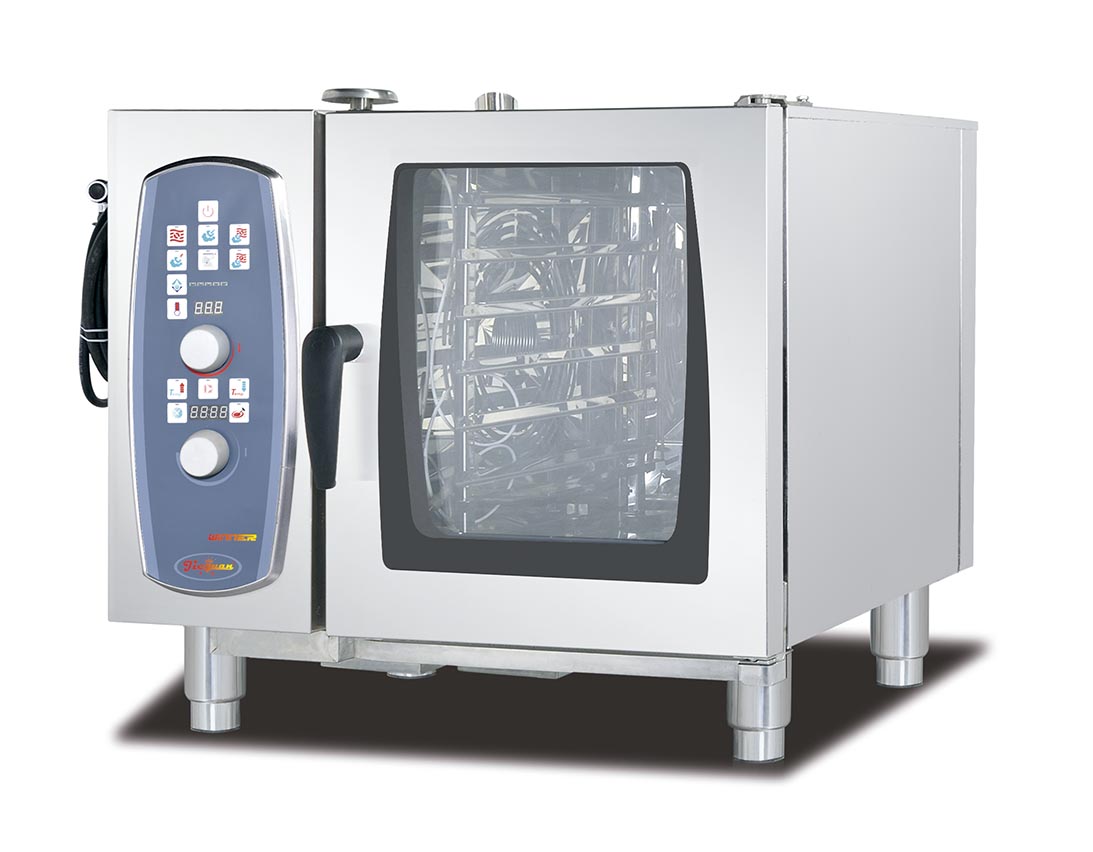Electric commercial combi steamer baking oven